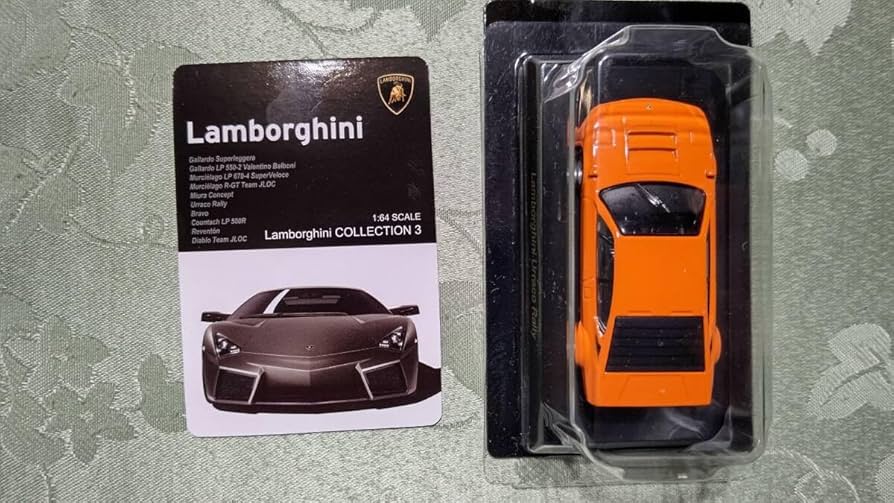京商Lamborghini Collection 3 Amazon | 京商 1/64 ランボルギーニ コレクション 3 ウラッコ ラリー